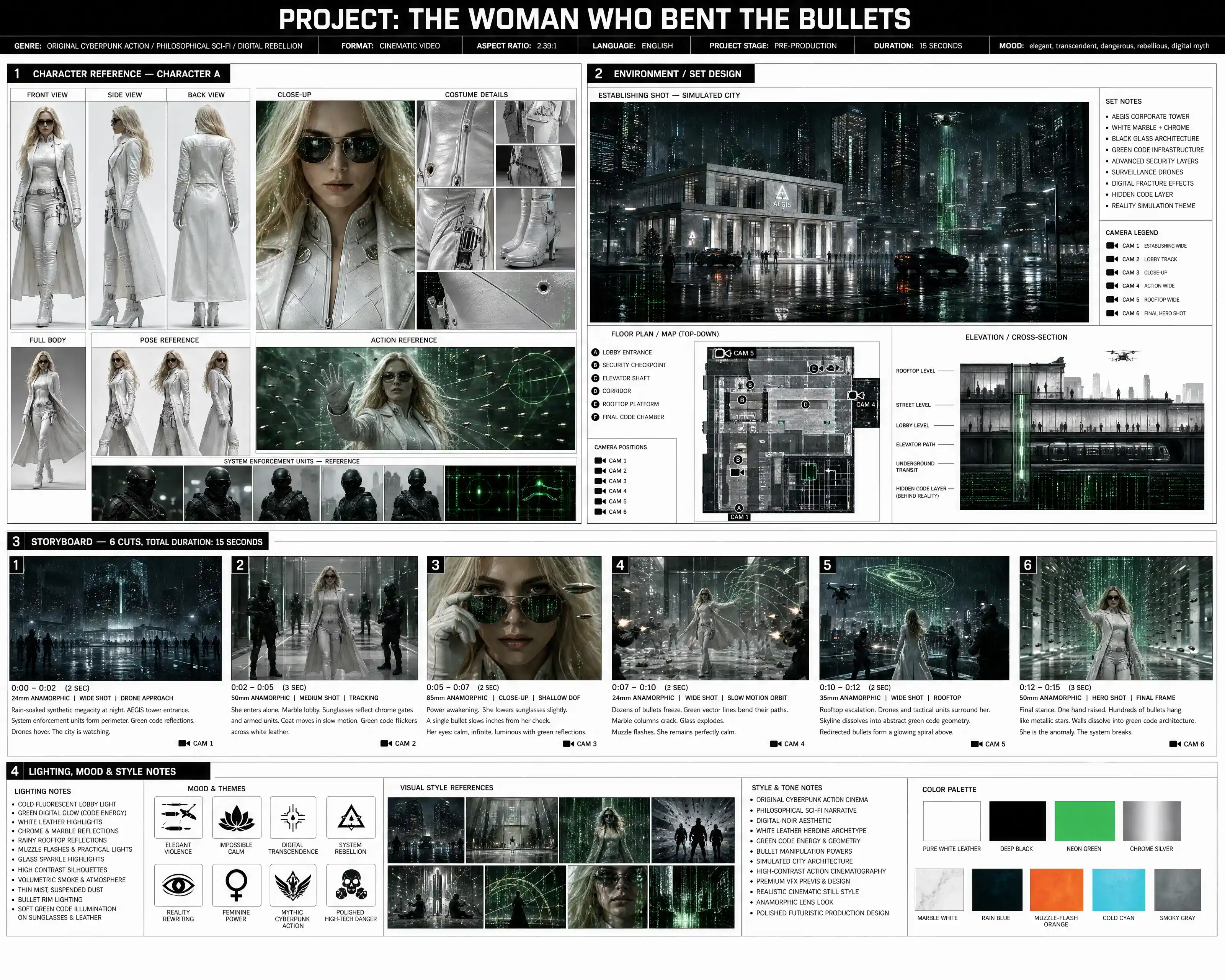 GPT Image 2 generated cinematic storyboard example for Seedance 2.0 video workflow