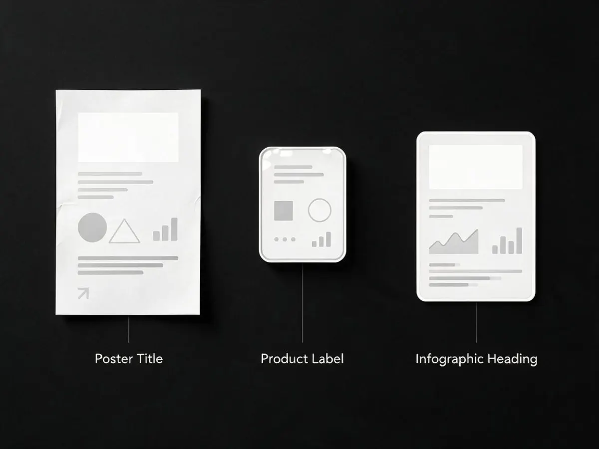 Text rendering comparison panels for Seedream 5.0 Pro