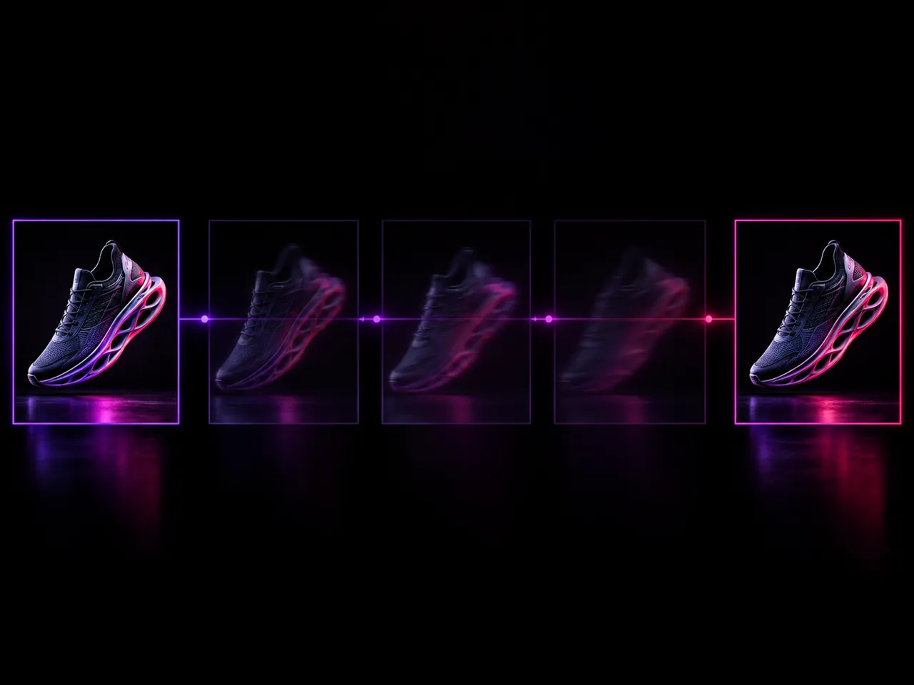 Frames to video AI generator turning a prompt into a finished result